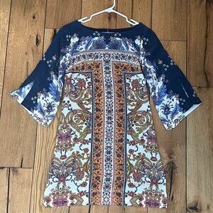 Anthropologie - Maeve Silk Scarf Dress Size M/6